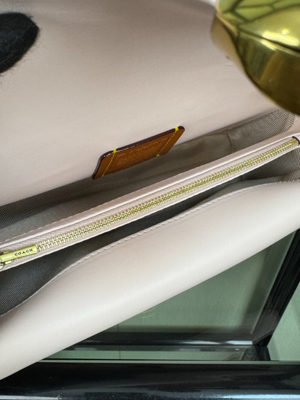 Coach Tabby Shoulder Bag 26 With Pillow Quilting in Brass Flower Pink - Picture 6 of 6